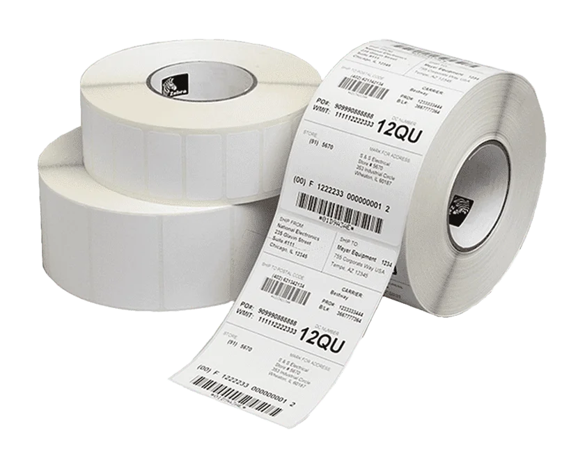 Etiquetas de papel